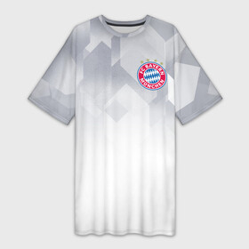 Платье-футболка 3D с принтом Bayern Munchen   Fresh Design (2018 NEW) ,  |  | bayern munchen | fcb | football | бавария мюнхен