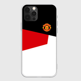 Чехол для iPhone 12 Pro с принтом Manchester United 2018 #12 , силикон | область печати: задняя сторона чехла, без боковых панелей | emirates | fc | manchester united | абстракция | геометрия | зож | клуб | линии | манчестер юнайтед | модные | мяч | россии | спорт | спортивные | стиль | тренды | футбол | футбольный клуб | экстрим | эмблема