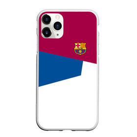 Чехол для iPhone 11 Pro Max матовый с принтом FC Barcelona 2018 #4 , Силикон |  | fc | барселона | эмблема