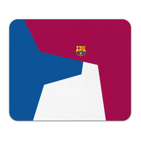Коврик прямоугольный с принтом FC Barcelona 2018 #4 , натуральный каучук | размер 230 х 185 мм; запечатка лицевой стороны | Тематика изображения на принте: fc | барселона | эмблема
