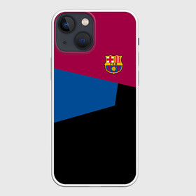 Чехол для iPhone 13 mini с принтом FC Barcelona 2018 5 ,  |  | fcb | барселона | геометрия | футбольный клуб