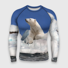 Мужской рашгард 3D с принтом Арктика ,  |  | animals | bear | ice | nature | polar bear | power | travel | белый медведь | животные | лёд | медведь | природа | путешествия | сила | снег