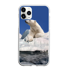 Чехол для iPhone 11 Pro матовый с принтом Арктика , Силикон |  | animals | bear | ice | nature | polar bear | power | travel | белый медведь | животные | лёд | медведь | природа | путешествия | сила | снег