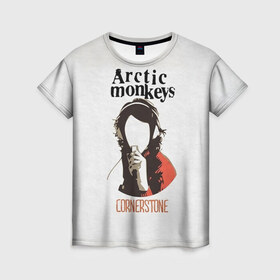 Женская футболка 3D с принтом Arctic Monkeys cornerstone , 100% полиэфир ( синтетическое хлопкоподобное полотно) | прямой крой, круглый вырез горловины, длина до линии бедер | Тематика изображения на принте: алекс тёрнер | арктик | арктические мартышки | гаражный | группа | джейми кук | инди рок | манкис | музыка | мэтт хелдер | ник о мэлли | обезьяна | постпанк ривайвл | психоделический | рок