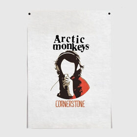 Постер с принтом Arctic Monkeys cornerstone , 100% бумага
 | бумага, плотность 150 мг. Матовая, но за счет высокого коэффициента гладкости имеет небольшой блеск и дает на свету блики, но в отличии от глянцевой бумаги не покрыта лаком | алекс тёрнер | арктик | арктические мартышки | гаражный | группа | джейми кук | инди рок | манкис | музыка | мэтт хелдер | ник о мэлли | обезьяна | постпанк ривайвл | психоделический | рок