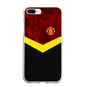 Чехол для iPhone 7Plus/8 Plus матовый с принтом Manchester United 2018 #17 , Силикон | Область печати: задняя сторона чехла, без боковых панелей | emirates | fc | manchester united | абстракция | геометрия | зож | клуб | линии | манчестер юнайтед | модные | мяч | россии | спорт | спортивные | стиль | тренды | футбол | футбольный клуб | экстрим | эмблема