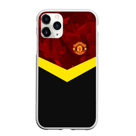 Чехол для iPhone 11 Pro Max матовый с принтом Manchester United 2018 #17 , Силикон |  | Тематика изображения на принте: emirates | fc | manchester united | абстракция | геометрия | зож | клуб | линии | манчестер юнайтед | модные | мяч | россии | спорт | спортивные | стиль | тренды | футбол | футбольный клуб | экстрим | эмблема