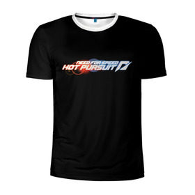 Мужская футболка 3D спортивная с принтом Need For Speed: Hot Pursuit , 100% полиэстер с улучшенными характеристиками | приталенный силуэт, круглая горловина, широкие плечи, сужается к линии бедра | Тематика изображения на принте: car | crew | dirt | forza | grid | nfs | race | гонки | машина | нфс