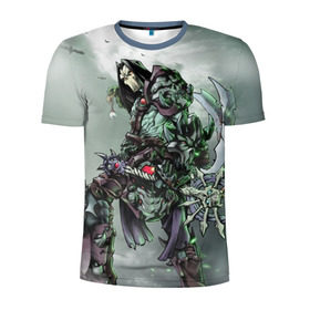 Мужская футболка 3D спортивная с принтом Darksiders 1 , 100% полиэстер с улучшенными характеристиками | приталенный силуэт, круглая горловина, широкие плечи, сужается к линии бедра | darksiders