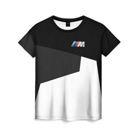 Женская футболка 3D с принтом Бмв | Bmw 2018 №1 , 100% полиэфир ( синтетическое хлопкоподобное полотно) | прямой крой, круглый вырез горловины, длина до линии бедер | bmw | бмв | машины