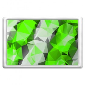 Магнит 45*70 с принтом Sport Abstract 2018 Green , Пластик | Размер: 78*52 мм; Размер печати: 70*45 | абстракция | геометрия | желтый | краски | линии | мода | модные | пирамиды | полосы | серый | тренды | треугольники | узоры | фигуры | цвет