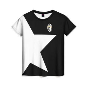 Женская футболка 3D с принтом Juventus | Ювентус 2018 , 100% полиэфир ( синтетическое хлопкоподобное полотно) | прямой крой, круглый вырез горловины, длина до линии бедер | fly emirates | juventus | ronaldo | клуб | линии | мода | модные | мяч | реал мадрид | спорт | спортивные | стиль | футбол | футбольный клуб | экстрим | эмблема | ювентус