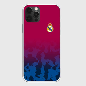 Чехол для iPhone 12 Pro Max с принтом Real Madrid 2018 Military 2 , Силикон |  | Тематика изображения на принте: emirates | fc | real madrid | клуб | реал мадрид