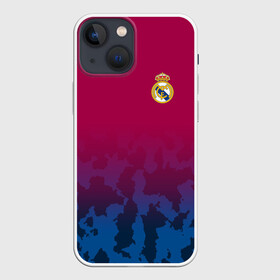 Чехол для iPhone 13 mini с принтом Real Madrid 2018 Military 2 ,  |  | emirates | fc | real madrid | клуб | реал мадрид