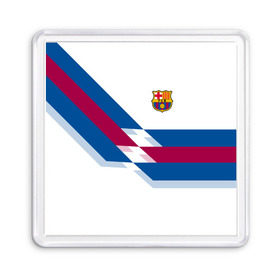 Магнит 55*55 с принтом FC Barcelona #8 , Пластик | Размер: 65*65 мм; Размер печати: 55*55 мм | fcb | барселона | геометрия | футбольный клуб
