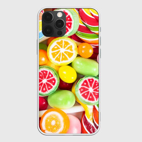 Чехол для iPhone 12 Pro Max с принтом Candy , Силикон |  | Тематика изображения на принте: candy | colorful | lollipop | sweet | конфеты | леденцы | сладости