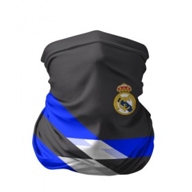 Бандана-труба 3D с принтом Real Madrid 2018 , 100% полиэстер, ткань с особыми свойствами — Activecool | плотность 150‒180 г/м2; хорошо тянется, но сохраняет форму | реал мадрид | эмблема