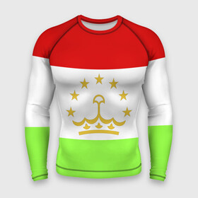 Мужской рашгард 3D с принтом Флаг Таджикистана ,  |  | Тематика изображения на принте: парчами точикистон | таджикистан | точикистон | флаг | флаг таджикистана