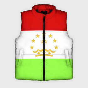 Мужской жилет утепленный 3D с принтом Флаг Таджикистана ,  |  | Тематика изображения на принте: парчами точикистон | таджикистан | точикистон | флаг | флаг таджикистана