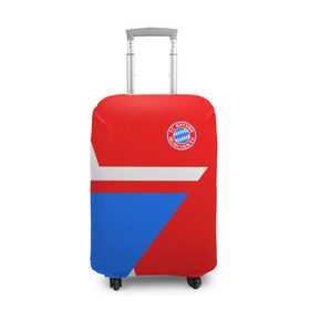 Чехол для чемодана 3D с принтом ФК Бавария 2018 Звезда , 86% полиэфир, 14% спандекс | двустороннее нанесение принта, прорези для ручек и колес | bayern | fly fc | бавария | спорт | футбольный клуб