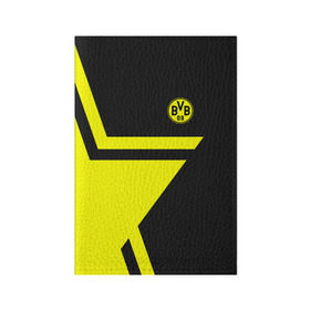 Обложка для паспорта матовая кожа с принтом FC Borussia Dortmund 2018 Star , натуральная матовая кожа | размер 19,3 х 13,7 см; прозрачные пластиковые крепления | Тематика изображения на принте: borussia | fc | football | football club | sport | боруссия | спорт | спортивные | униформа | фирменные цвета | фк | футбол | футбольный клуб