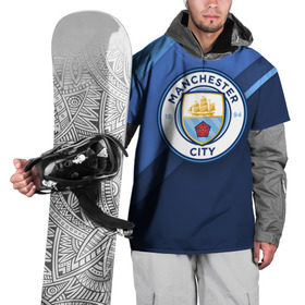 Накидка на куртку 3D с принтом Манчестер Сити , 100% полиэстер |  | city | manchester | горожане | манчестер | сити | футбол | юнайтед