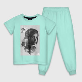 Детская пижама хлопок с принтом The Last of Us , 100% хлопок |  брюки и футболка прямого кроя, без карманов, на брюках мягкая резинка на поясе и по низу штанин
 | гриб | грибы | джоэл | кордицепс | элли