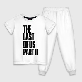 Детская пижама хлопок с принтом The Last of Us , 100% хлопок |  брюки и футболка прямого кроя, без карманов, на брюках мягкая резинка на поясе и по низу штанин
 | гриб | грибы | джоэл | кордицепс | элли