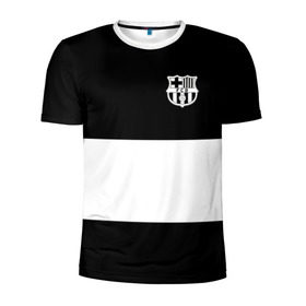 Мужская футболка 3D спортивная с принтом FC Barcelona Black Collection , 100% полиэстер с улучшенными характеристиками | приталенный силуэт, круглая горловина, широкие плечи, сужается к линии бедра | black collection | fc | fc barcelona | fcb | fly emirates | ronaldo | барселона | зож | клуб | линии | месси | модные | мяч | реал мадрид | спорт | спортивные | тренды | футбол | футбольный клуб | эмблема