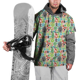 Накидка на куртку 3D с принтом Лесной Паттерн , 100% полиэстер |  | Тематика изображения на принте: белка | белчка | дуб | елка | ель | желудь | лиса | листья | олень | роща | сибирский | сибирь | сова | цветок | шишка | я из сибири