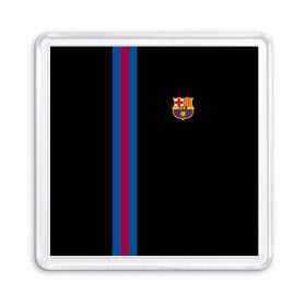 Магнит 55*55 с принтом FC Barcelona Line Collection , Пластик | Размер: 65*65 мм; Размер печати: 55*55 мм | fc | барселона | эмблема