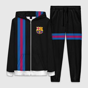 Женский костюм 3D с принтом FC Barcelona Line Collection ,  |  | fc | барселона | эмблема