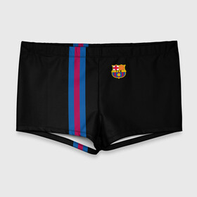 Мужские купальные плавки 3D с принтом FC Barcelona Line Collection , Полиэстер 85%, Спандекс 15% |  | fc | барселона | эмблема