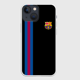 Чехол для iPhone 13 mini с принтом FC Barcelona Line Collection ,  |  | fc | барселона | эмблема