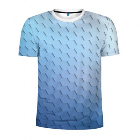 Мужская футболка 3D спортивная с принтом Honeycombs , 100% полиэстер с улучшенными характеристиками | приталенный силуэт, круглая горловина, широкие плечи, сужается к линии бедра | Тематика изображения на принте: абстракция | геометрия | соты | текстура