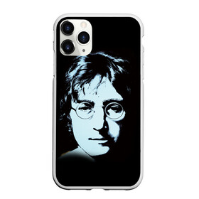 Чехол для iPhone 11 Pro Max матовый с принтом Джон Леннон 7 , Силикон |  | john lennon | the beatles | битлс | джон леннон