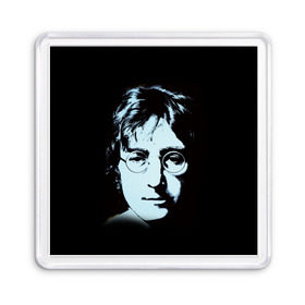 Магнит 55*55 с принтом Джон Леннон 7 , Пластик | Размер: 65*65 мм; Размер печати: 55*55 мм | Тематика изображения на принте: john lennon | the beatles | битлс | джон леннон