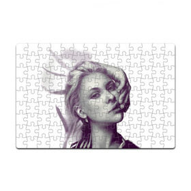 Пазл магнитный 126 элементов с принтом Scarlett Johansson , полимерный материал с магнитным слоем | 126 деталей, размер изделия —  180*270 мм | scarlett johansson | скарлет йохансон | скарлетт йоханссон