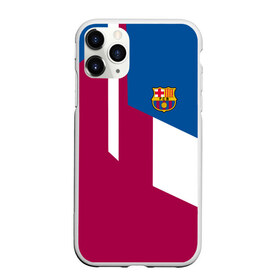 Чехол для iPhone 11 Pro матовый с принтом FC Barcelona 2018 , Силикон |  | fc | барселона | эмблема