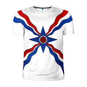 Мужская футболка 3D спортивная с принтом Assyrian , 100% полиэстер с улучшенными характеристиками | приталенный силуэт, круглая горловина, широкие плечи, сужается к линии бедра | Тематика изображения на принте: 