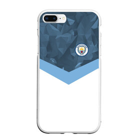 Чехол для iPhone 7Plus/8 Plus матовый с принтом Manchester city 2018 Sport , Силикон | Область печати: задняя сторона чехла, без боковых панелей | Тематика изображения на принте: emirates | fc | manchester city | абстракция | геометрия | зож | клуб | линии | манчестер сити | мода | модные | мяч | спорт | спортивные | стиль | тренды | флаг россии | футбол | футбольный клуб | экстрим | эмблема