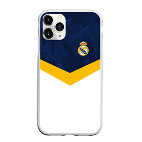 Чехол для iPhone 11 Pro Max матовый с принтом Real Madrid 2018 New , Силикон |  | emirates | fc | real madrid | клуб | мяч | реал мадрид