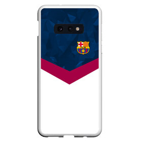 Чехол для Samsung S10E с принтом FC Barcelona 2018 New , Силикон | Область печати: задняя сторона чехла, без боковых панелей | fc | fc barcelona | fcb | fly emirates | ronaldo | абстракция | барселона | геометрия | зож | клуб | линии | месси | модные | мяч | реал мадрид | спорт | спортивные | тренды | футбол | футбольный клуб | эмблема