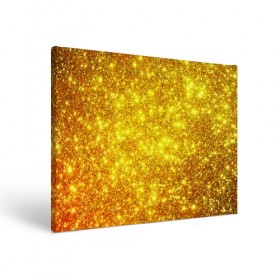 Холст прямоугольный с принтом Золотой блеск , 100% ПВХ |  | abstraction | gold | rich | texture | богатство | золотая абстракция | золото | кубики | текстура