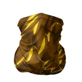 Бандана-труба 3D с принтом Золотые разводы , 100% полиэстер, ткань с особыми свойствами — Activecool | плотность 150‒180 г/м2; хорошо тянется, но сохраняет форму | abstraction | gold | rich | texture | богатство | золотая абстракция | золото | кубики | текстура