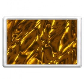 Магнит 45*70 с принтом Золотые разводы , Пластик | Размер: 78*52 мм; Размер печати: 70*45 | abstraction | gold | rich | texture | богатство | золотая абстракция | золото | кубики | текстура