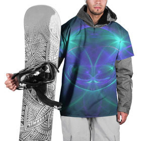Накидка на куртку 3D с принтом Fractal world , 100% полиэстер |  | Тематика изображения на принте: art | background | beautiful | color | festive | fractal | lines | photo | picture | smooth | strange | style