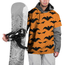 Накидка на куртку 3D с принтом Happy Halloween , 100% полиэстер |  | Тематика изображения на принте: halloween | монстр | праздник | хэллоуин