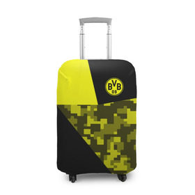 Чехол для чемодана 3D с принтом Borussia Dortmund 2018 Sport , 86% полиэфир, 14% спандекс | двустороннее нанесение принта, прорези для ручек и колес | боруссия | дортмунд