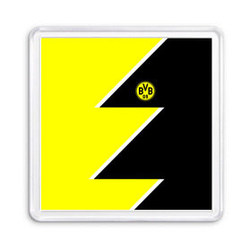 Магнит 55*55 с принтом Borussia Dortmund 2018 Storm , Пластик | Размер: 65*65 мм; Размер печати: 55*55 мм | боруссия | дортмунд
